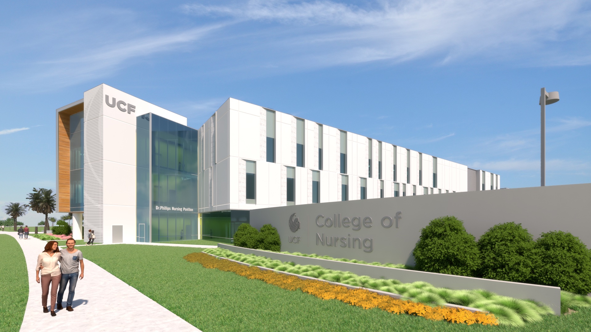 UCF College of Nursing Dr. Phillips Nursing Pavilion in Lake Nona