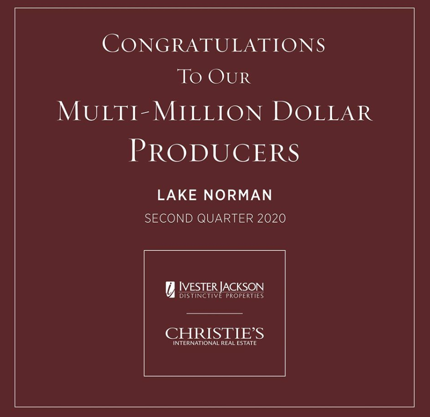 Multi Million Dollar Producers for Ivester Jackson
