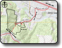 Land for sale in Deep Gap NC