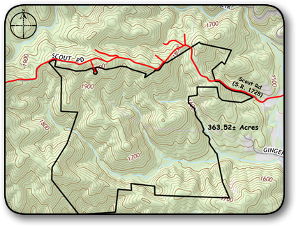 Mountain Land For Sale in Caldwell County NC