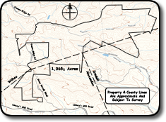 Large tract of land for sale in Brushy Mountains