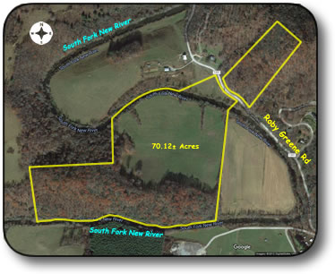 Land for sale on South Fork New River