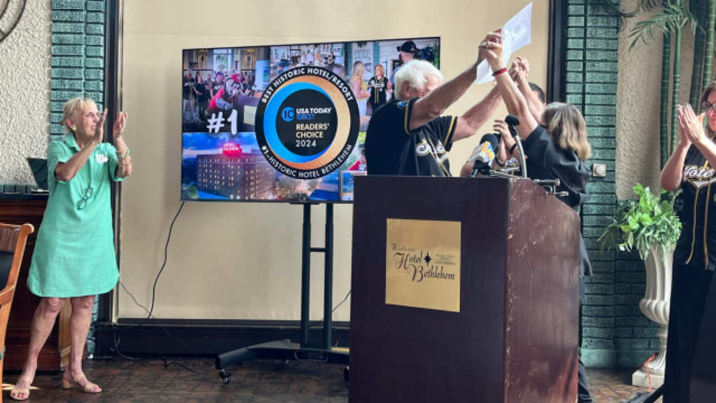 Hotel Bethlhem Won Best Historic Hotel