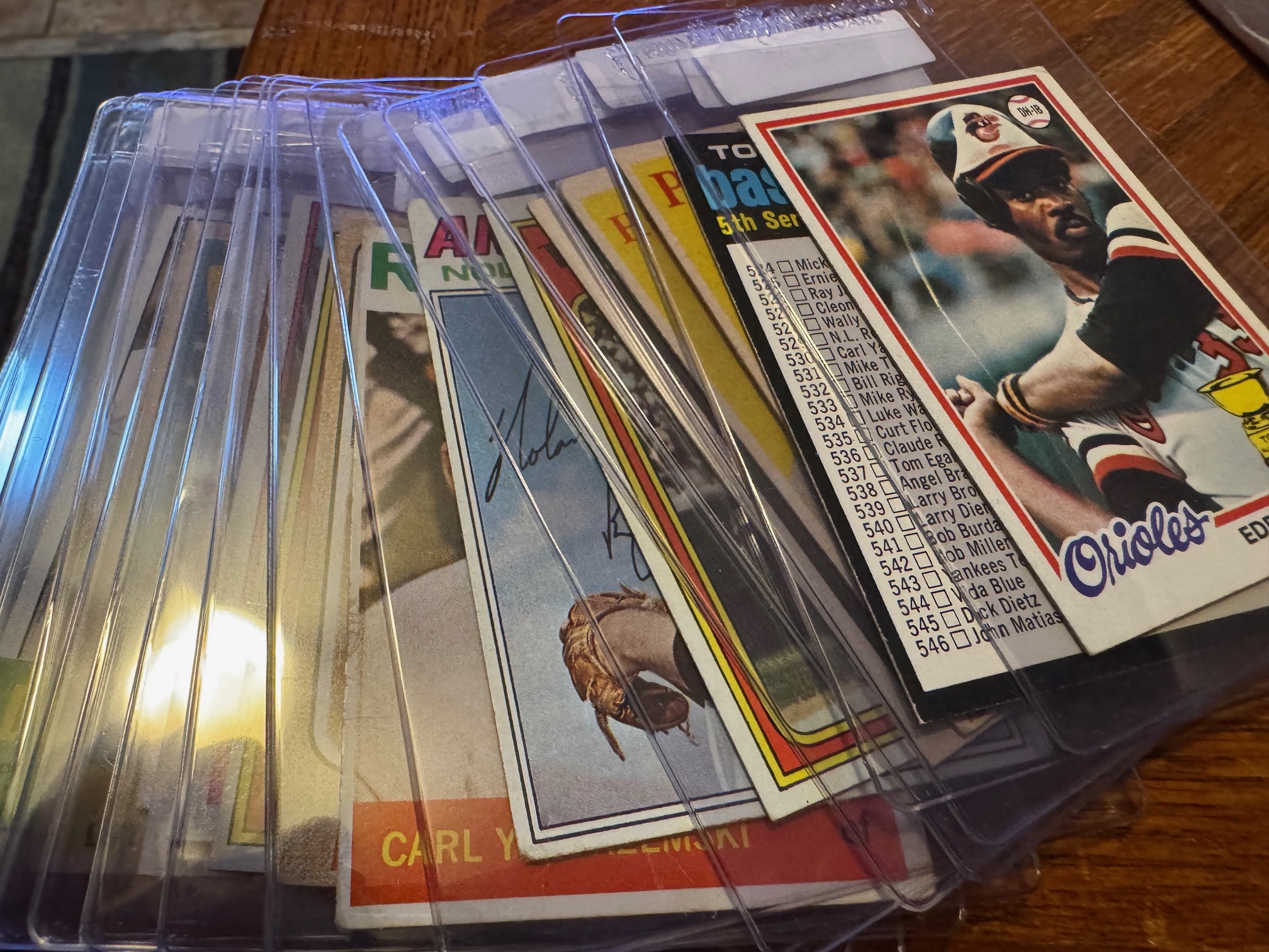 I collect Baseball Cards!