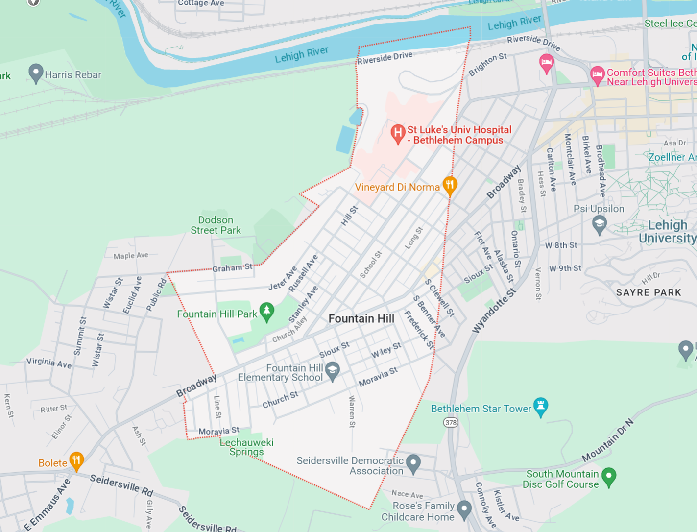 Fountain Hill PA Homes For Sale