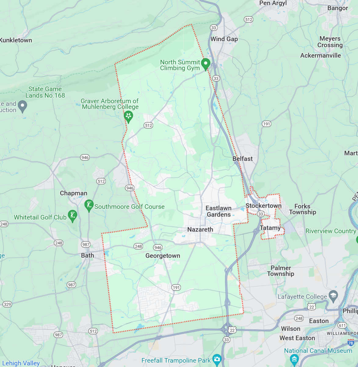 Homes For Sale in Nazareth School District