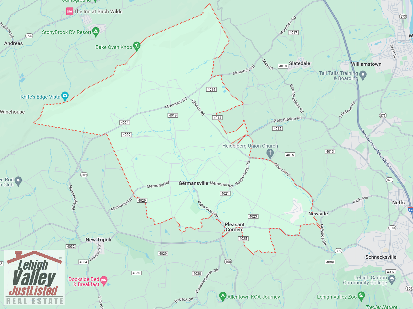 Homes for Sale in Germansville, PA