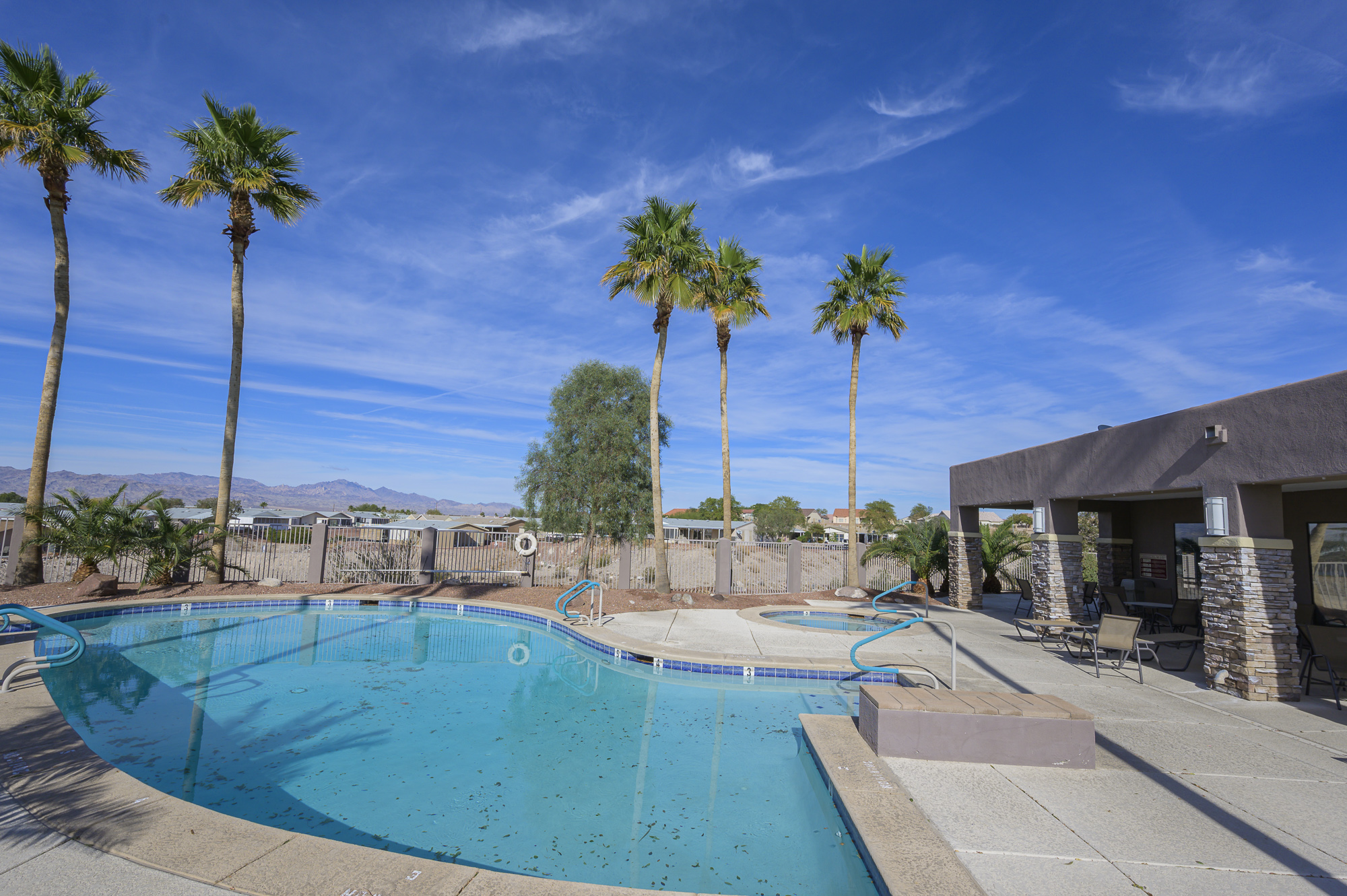 Community swimming pool at The Reserve at Fox Creek