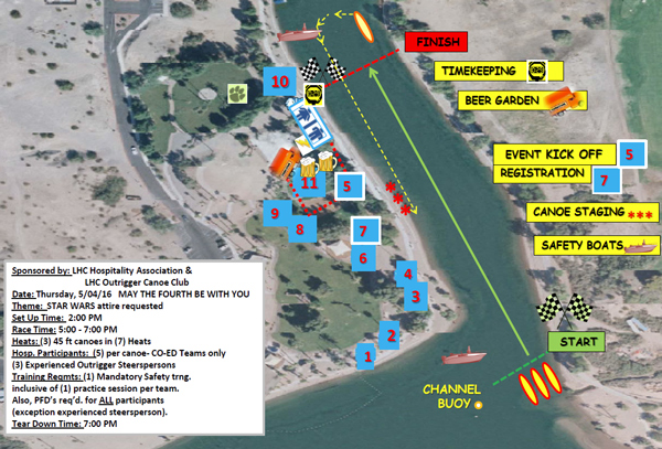 Annual Great Pineapple Race in Lake Havasu