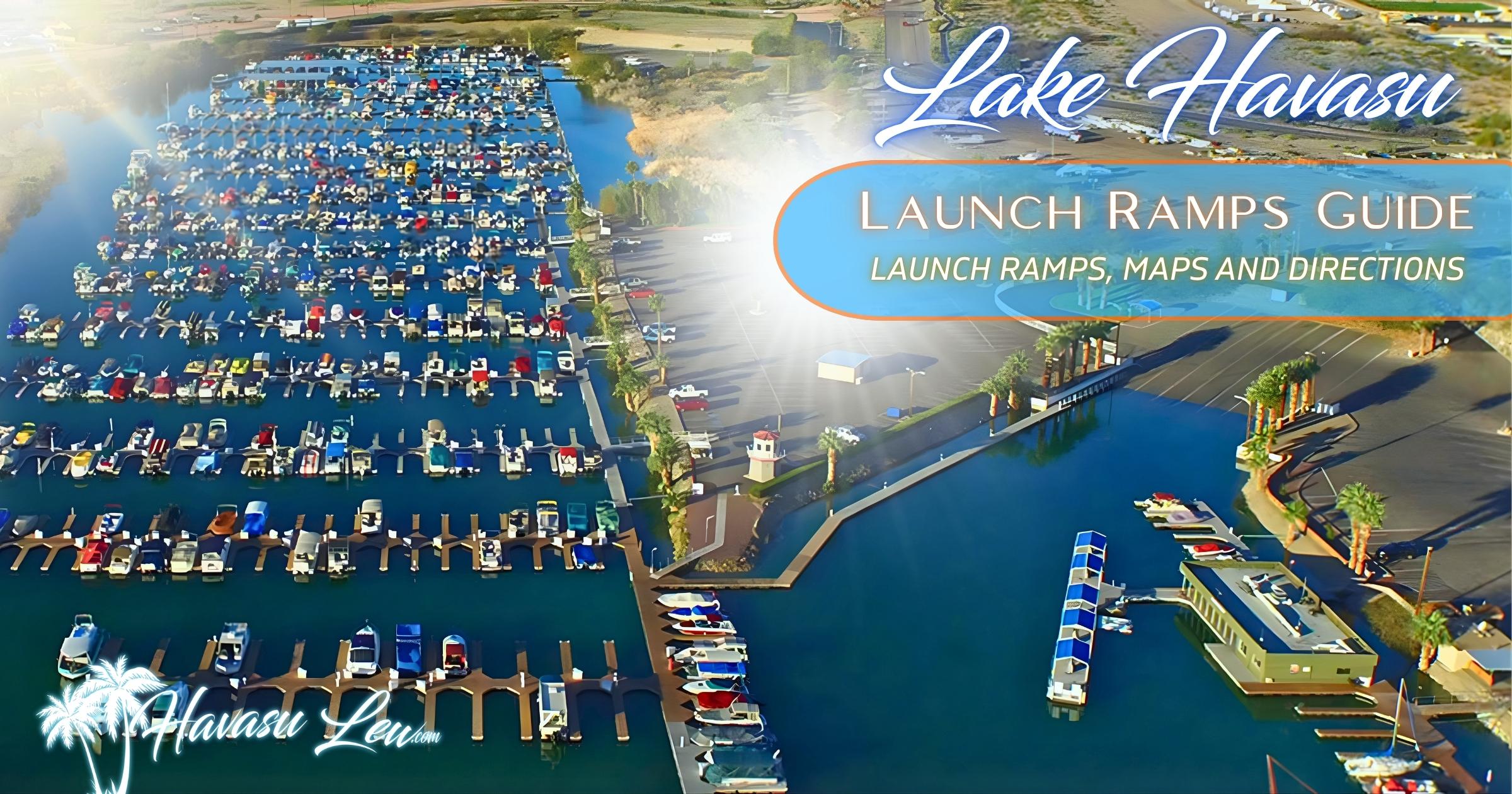 Lake Havasu Marina and launch area in Lake Havasu City