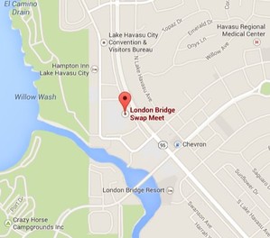 lake havasu swap meet directions and map