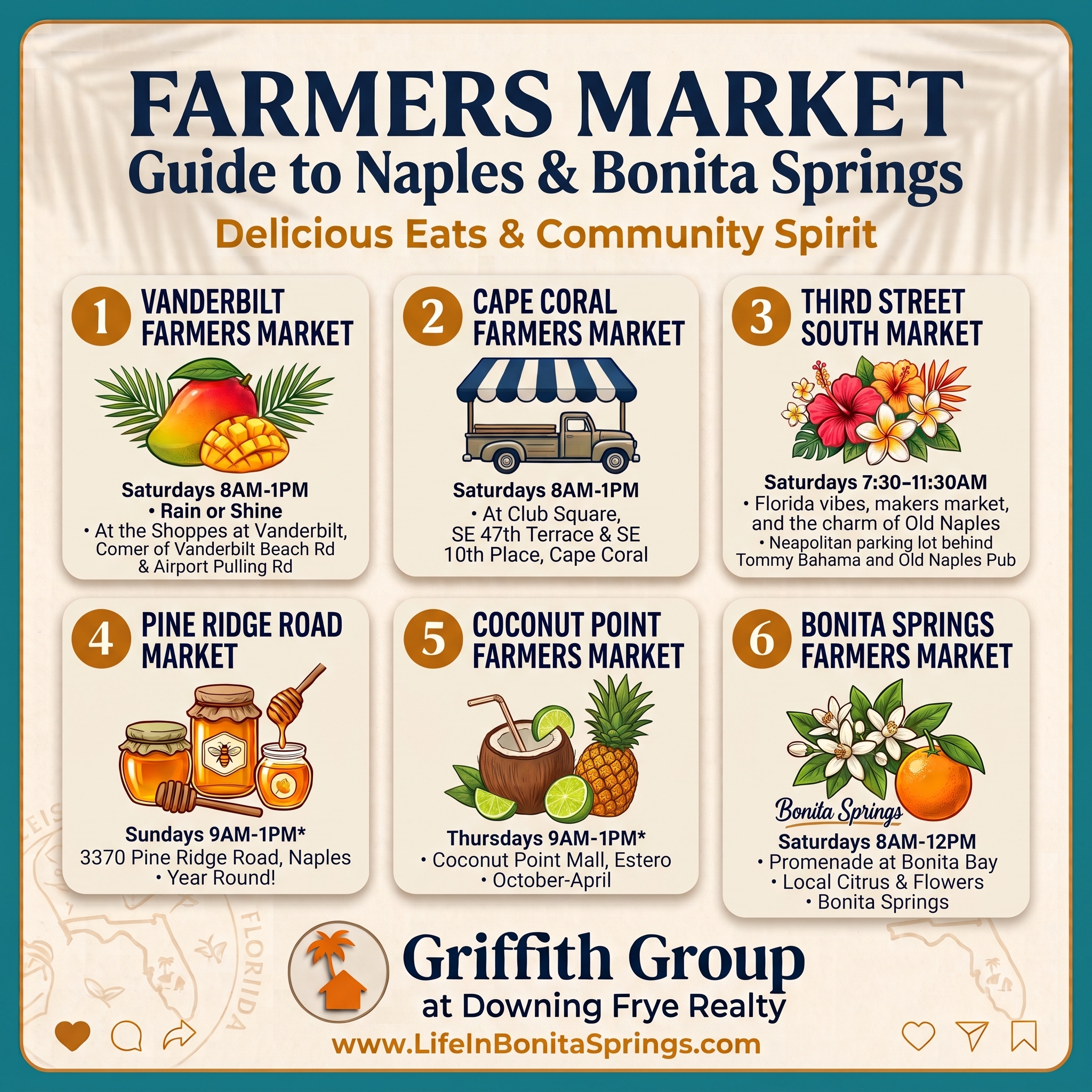 Fresh produce at the Bonita Springs Farmers Market, Promenade at Bonita Bay