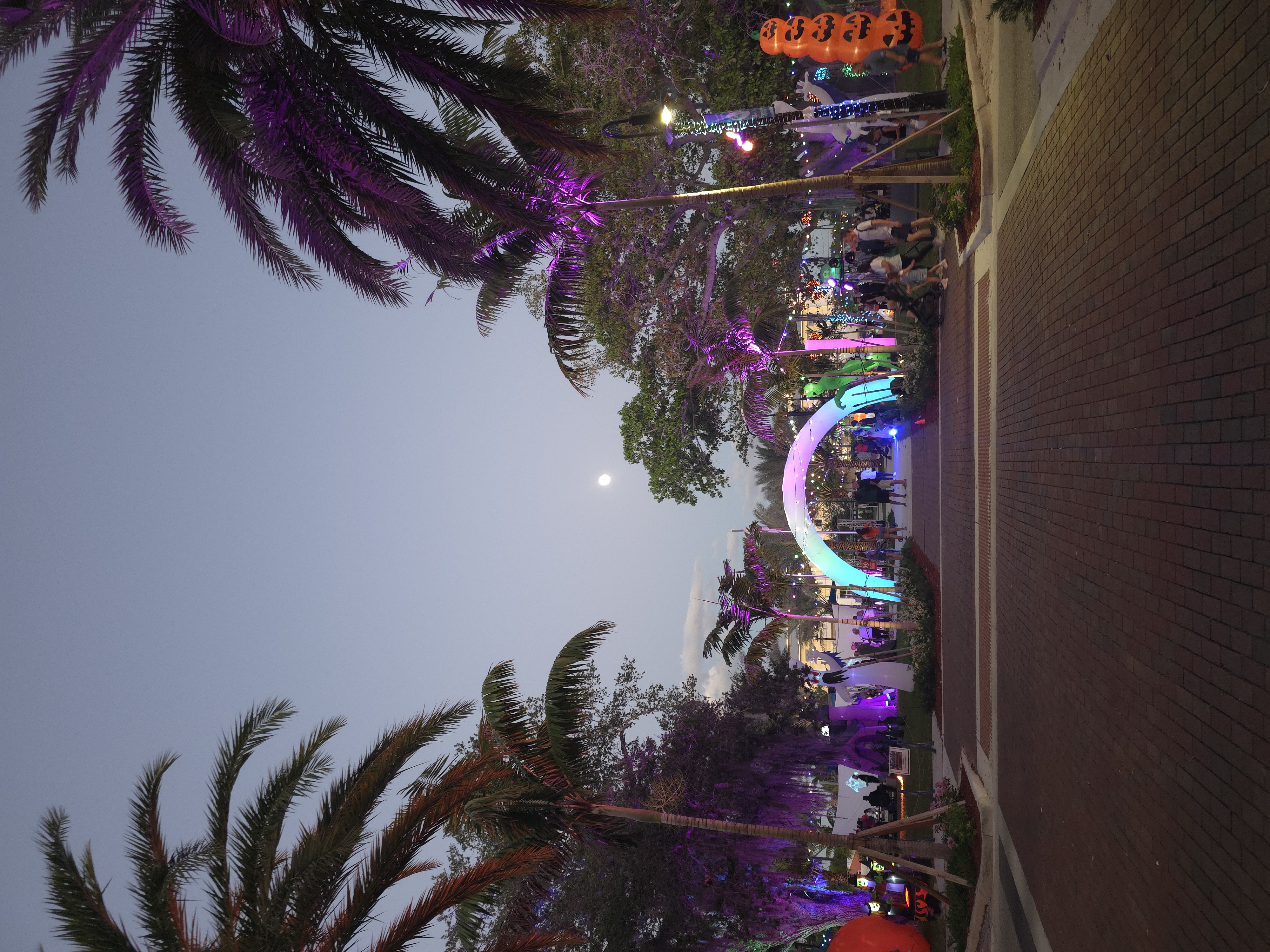 Entrance to Banyan Square splash pad park in downtown Bonita Springs