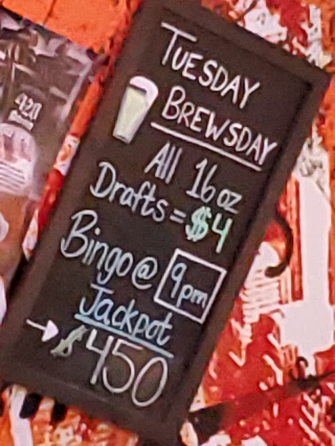 Bingo at TGIF Coconut Point