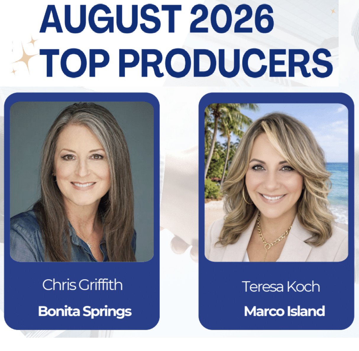 Chris Griffith Top Producer Downing-Frye Realty Bonita Springs Florida