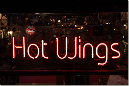 Hot Wings  Neon Sign Bonita Springs