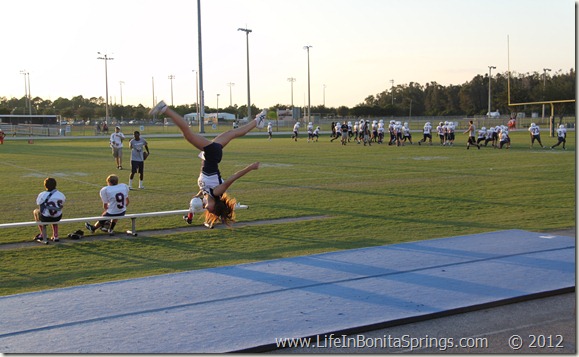 Estero High School Cheerleader
