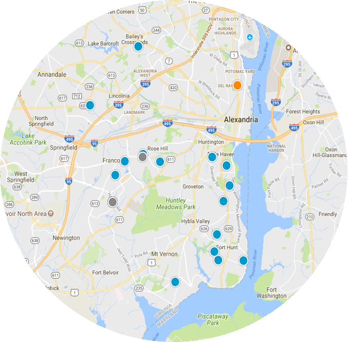 Interactive Map Search