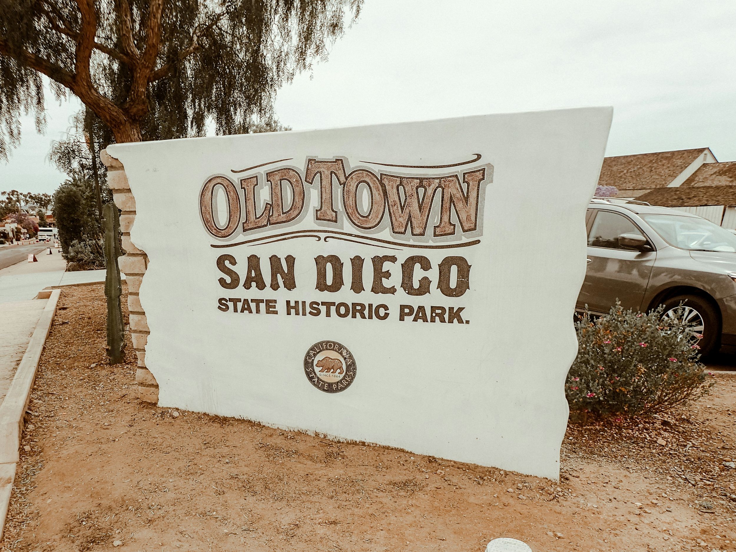 Old Town in San Diego Sign