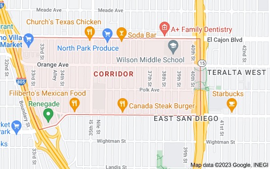 Corridor Neighborhood Map