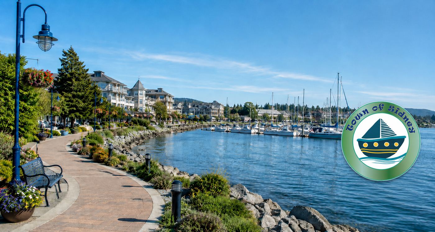 Sidney BC area guide and Sidney by the Sea neighbourhood