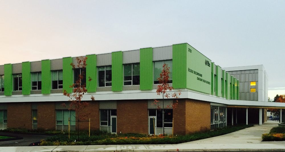 Oak Bay High School in Oak Bay, Greater Victoria