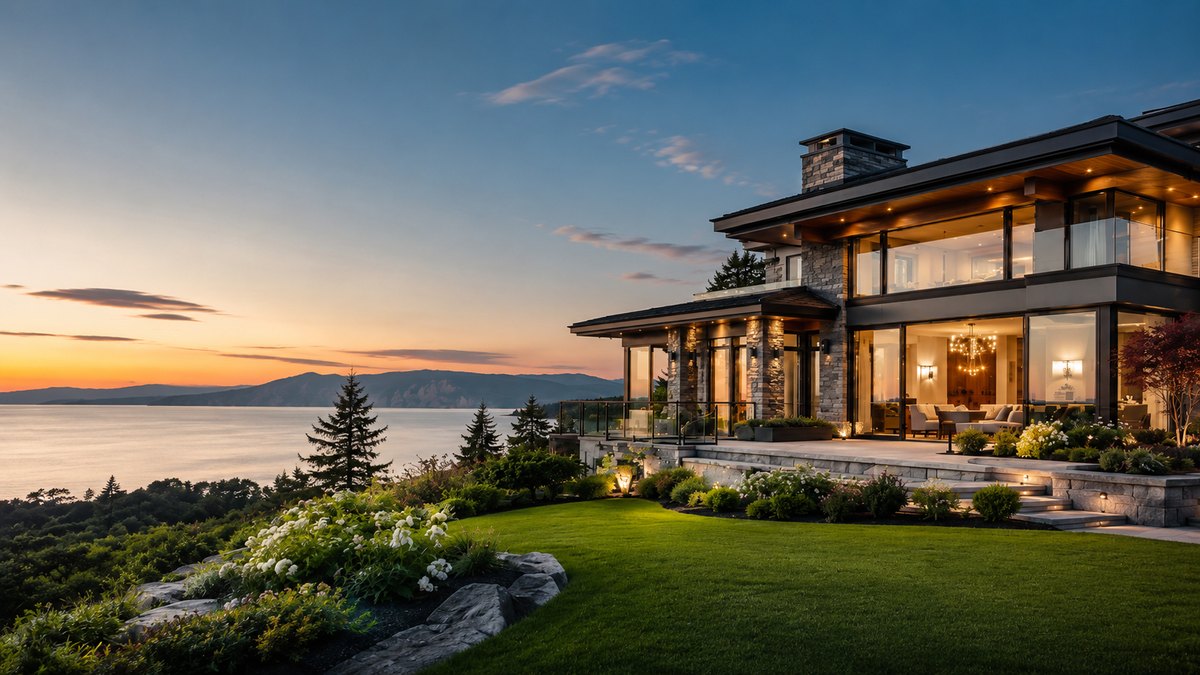 Greater Victoria luxury homes for sale including waterfront estates, modern residences and prestigious properties