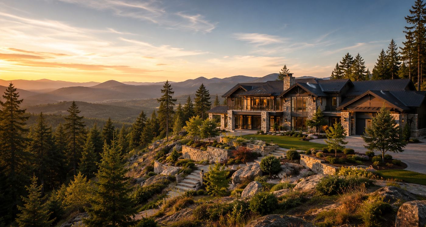 Highlands luxury homes for sale including private estates acreages view homes and custom residences in Greater Victoria BC