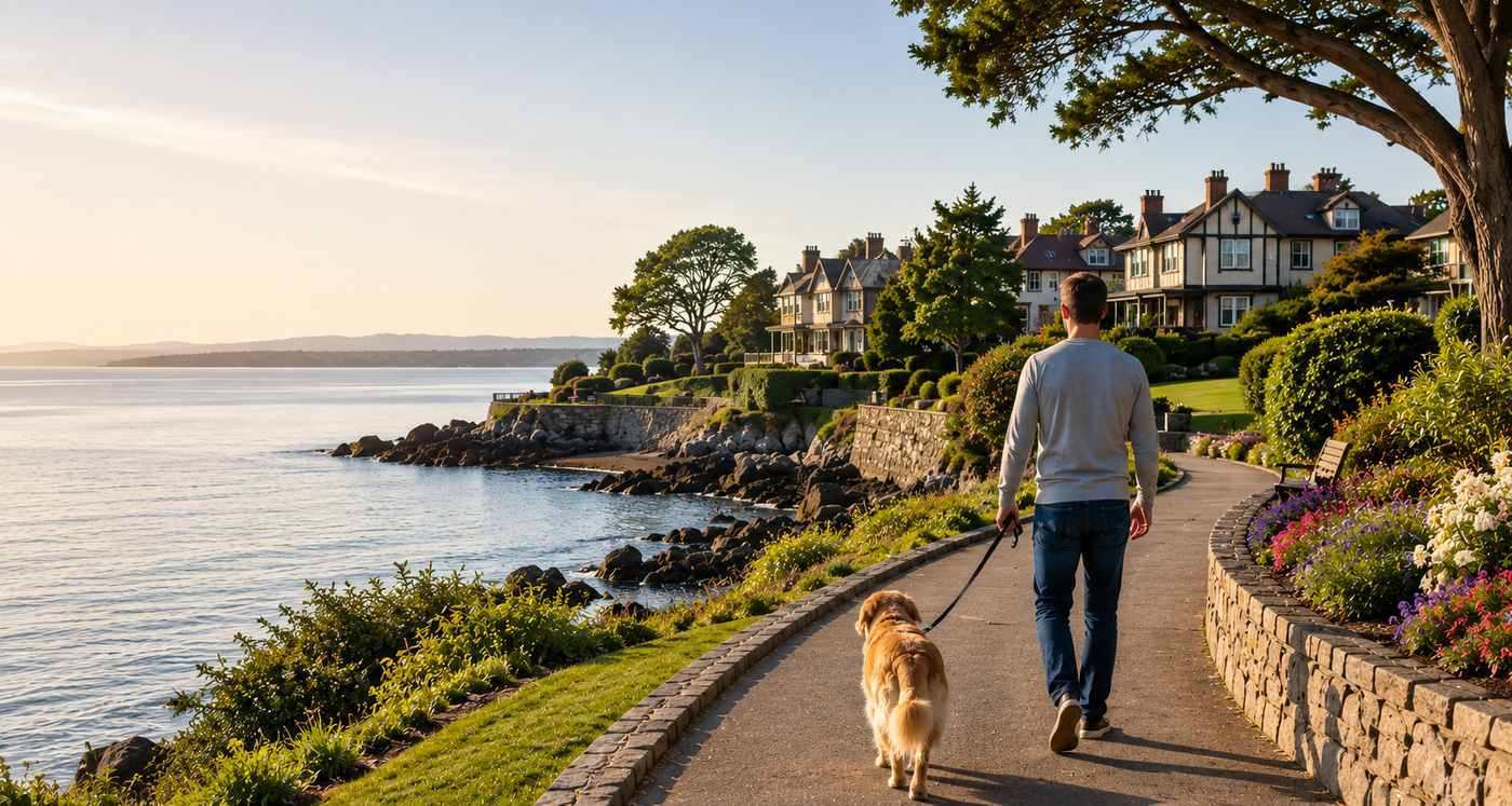 Oak Bay pet friendly homes for sale and Oak Bay real estate
