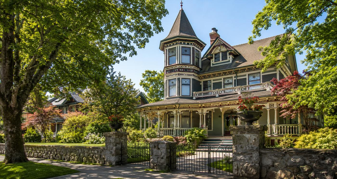 Rockland character homes for sale and heritage houses in Victoria BC