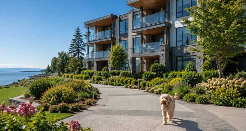 Saanich pet friendly condos for sale