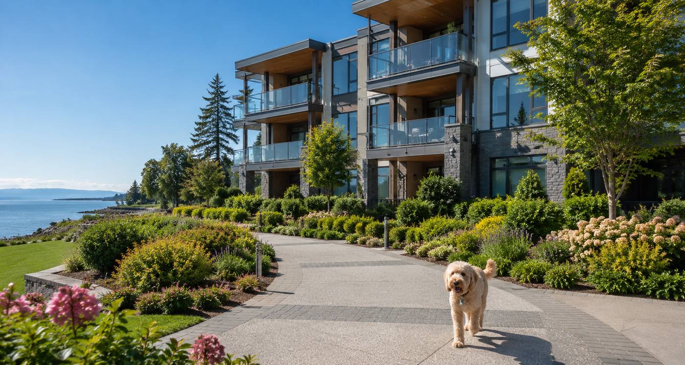 Saanich pet friendly condos for sale
