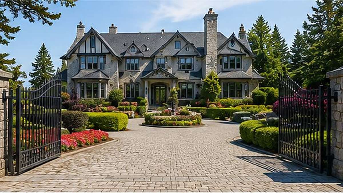 Luxury estate homes in The Uplands Oak Bay Victoria BC