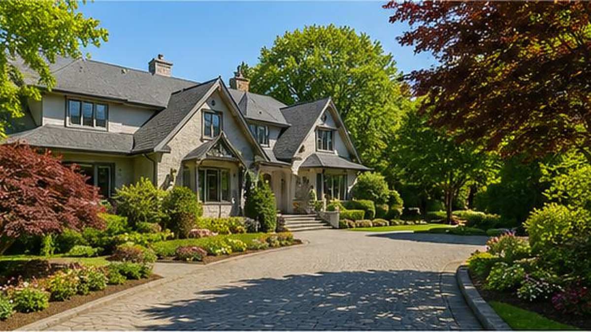 Luxury home and garden in The Uplands Oak Bay Victoria BC