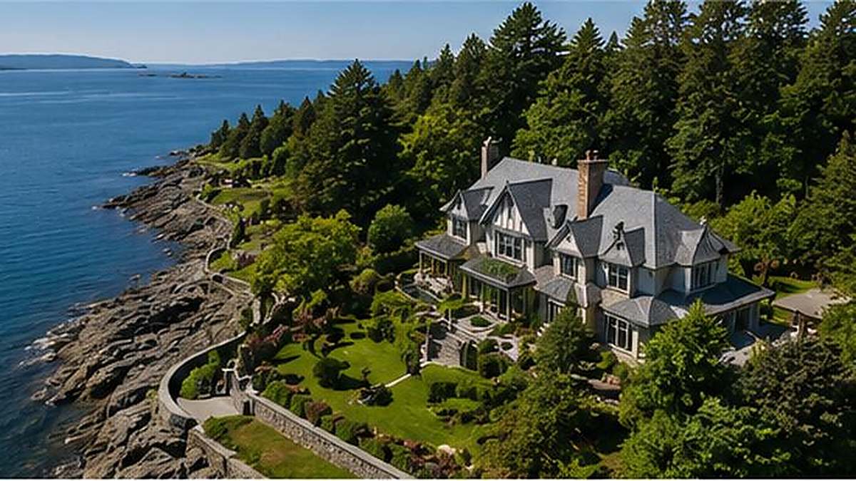 Uplands waterfront estate properties in Oak Bay Victoria BC