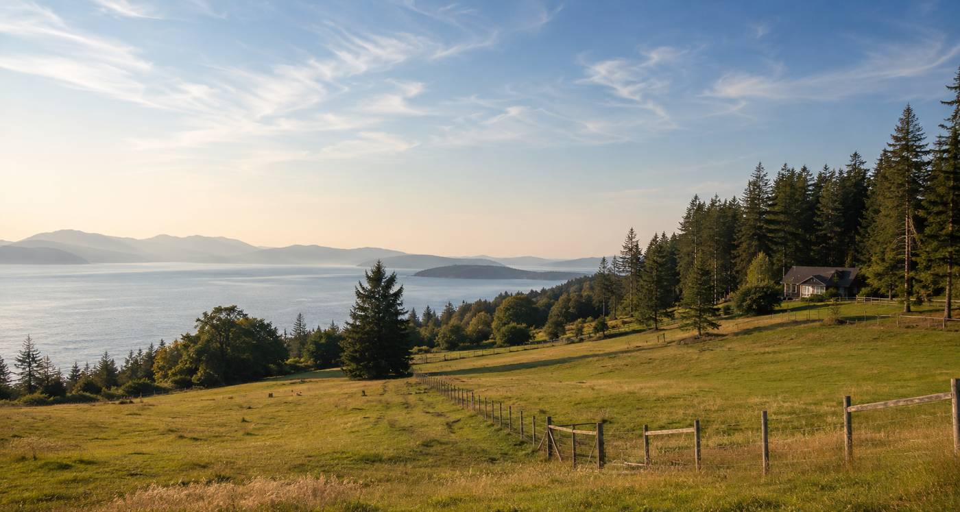 Acreage and rural land on Vancouver Island