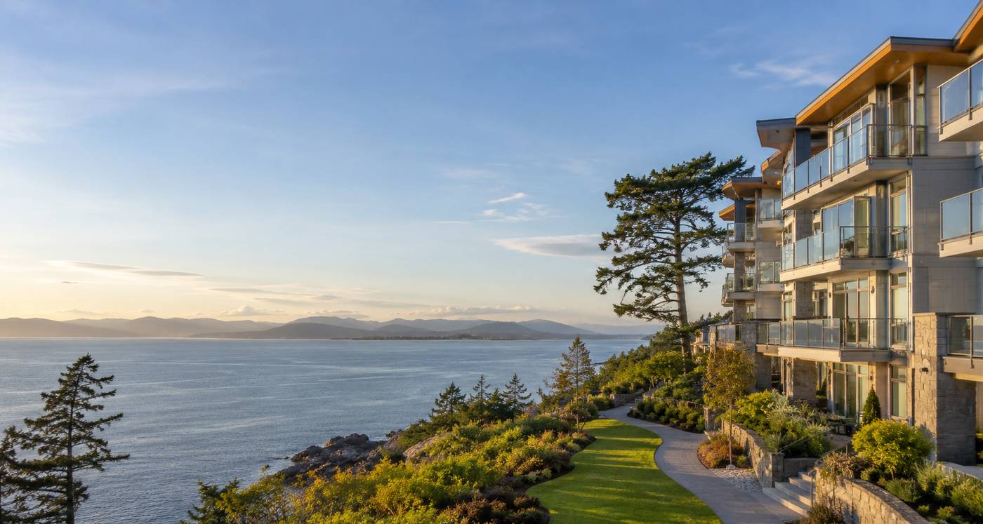 Vancouver Island condos for sale in coastal cities and communities