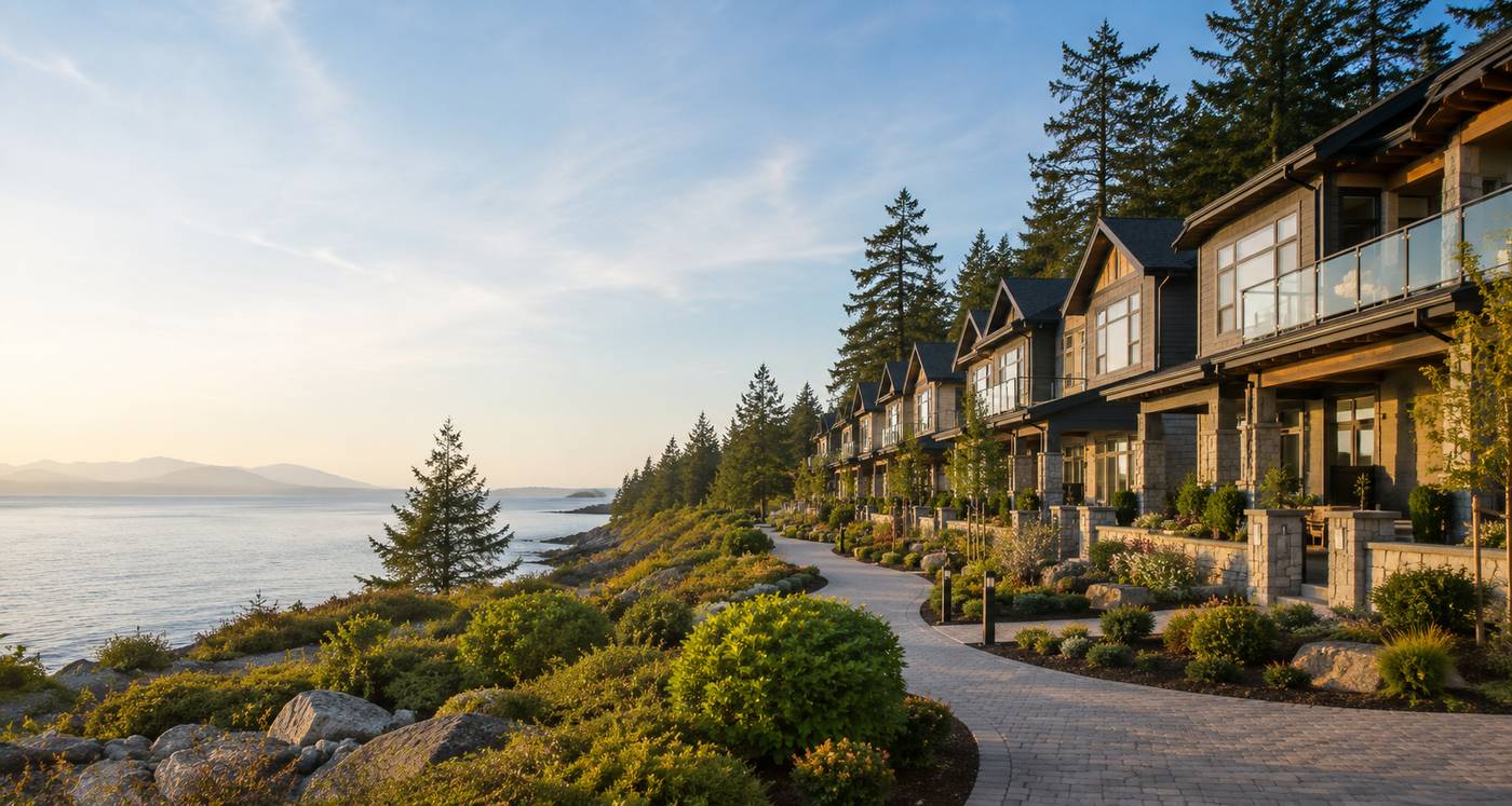 Vancouver Island townhomes for sale in coastal cities and communities
