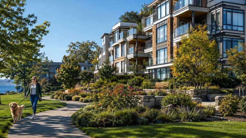 City of Victoria BC pet-friendly properties for sale including condos, townhomes and homes permitting dogs and cats