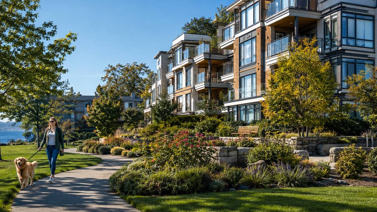 City of Victoria BC pet-friendly properties for sale including condos, townhomes and homes permitting dogs and cats