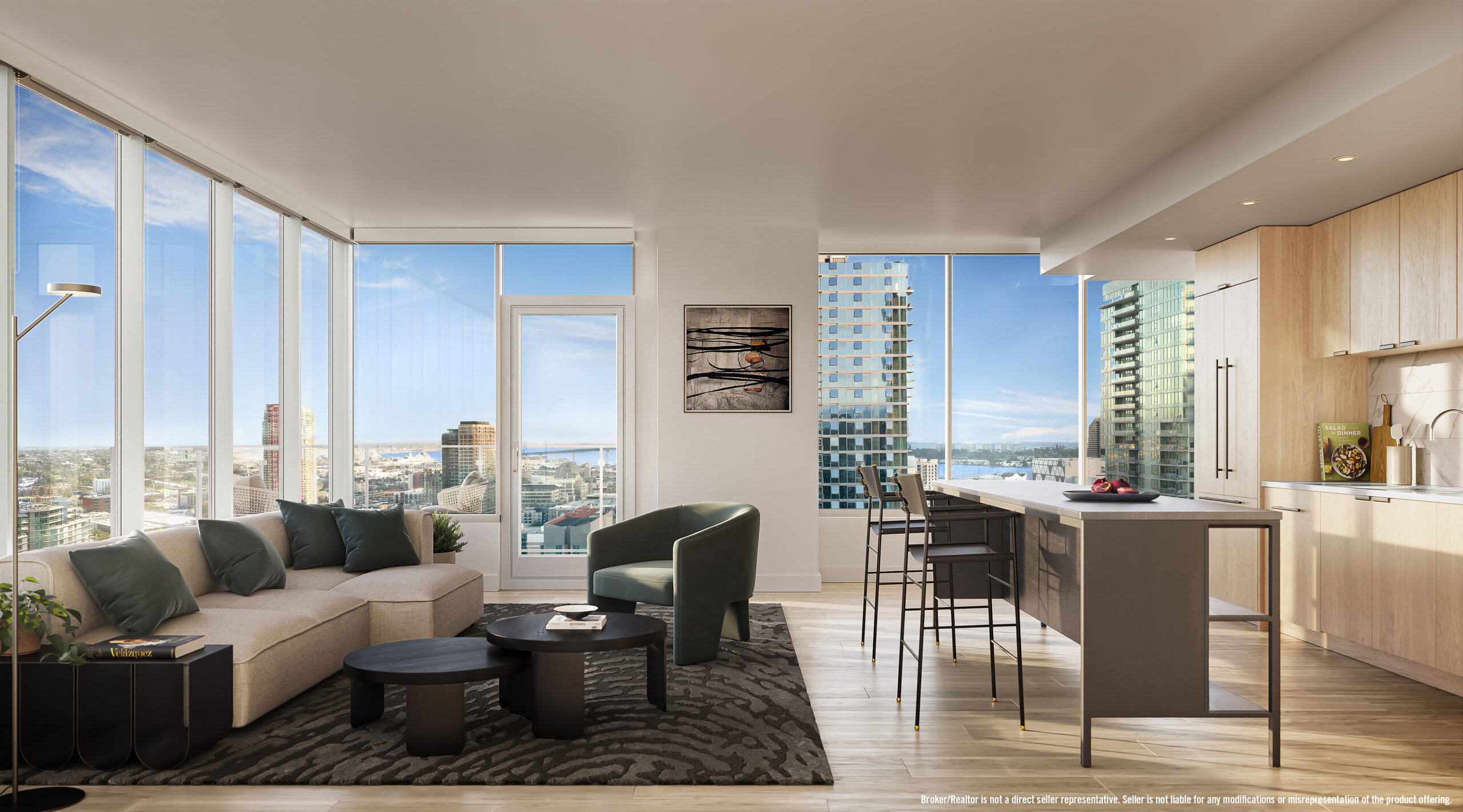 Living Room picture Andia condos downtown 