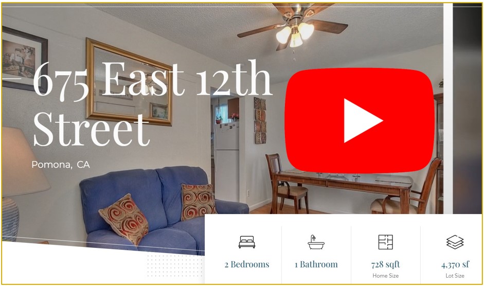 Video Tour | 675 E. 12th St., Pomona CA. 91766