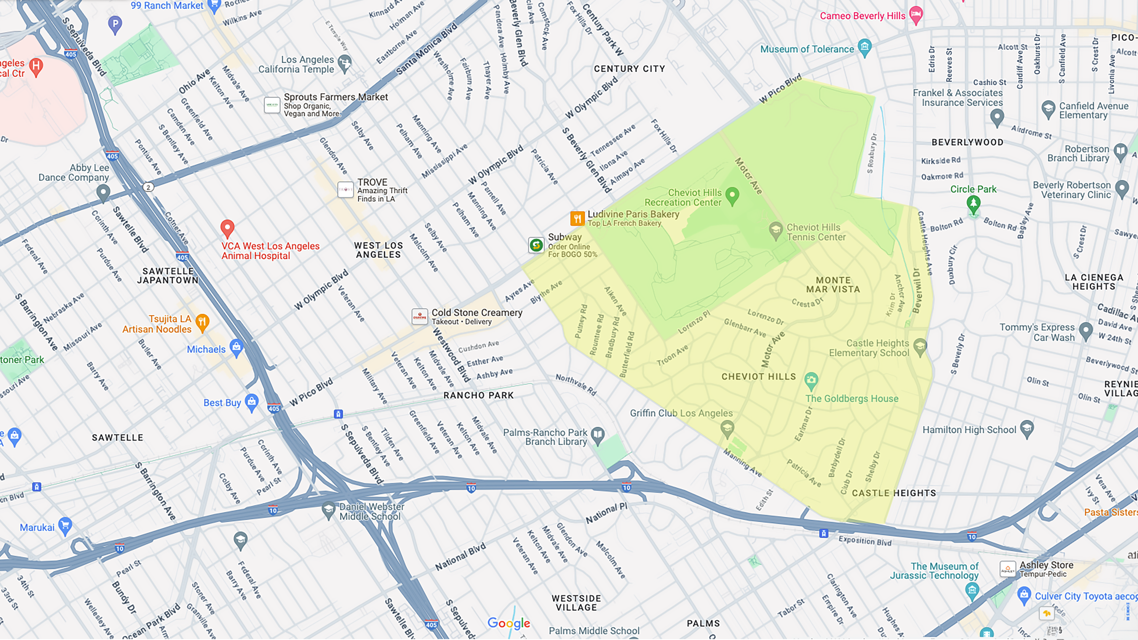 Discover the Best of Cheviot Hills