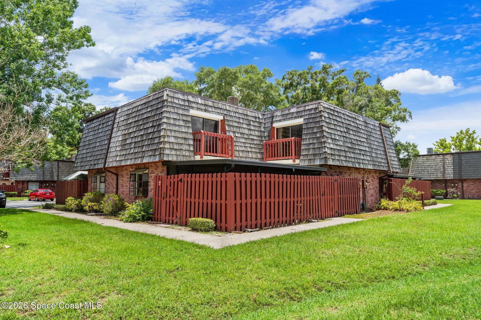 Two-story townhomes at Chateau in the Pines, 44 Piney Branch Way, Melbourne FL