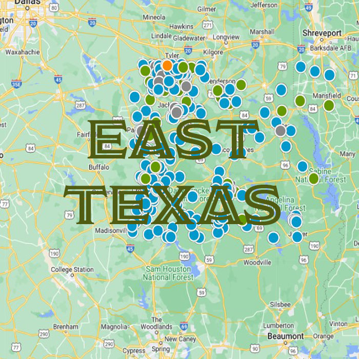 Deep East Tx; Nacogdoches