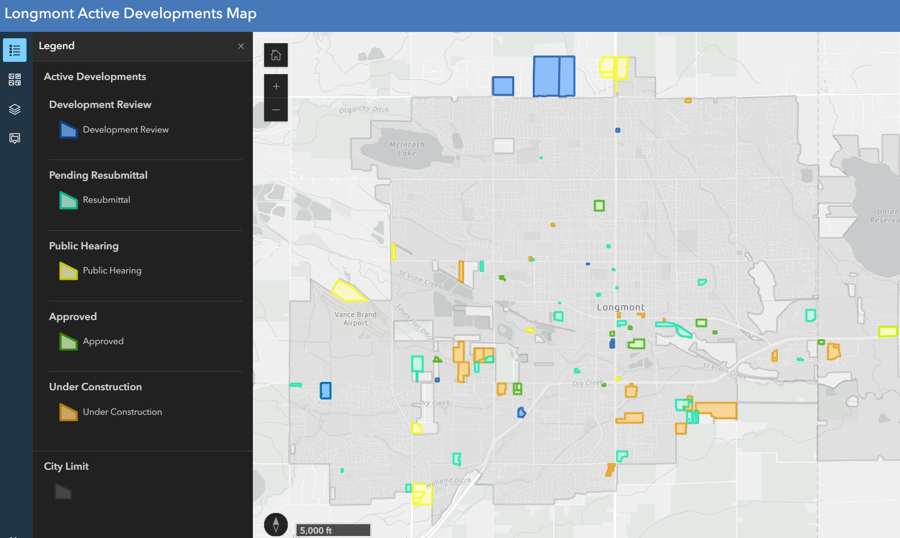 Current Active Developments in Longmont