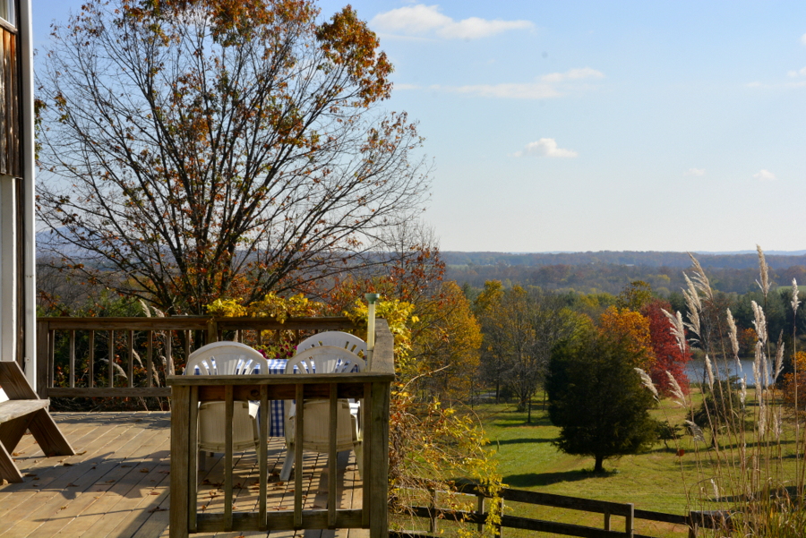 William Brown house circa 1830 view from side deck