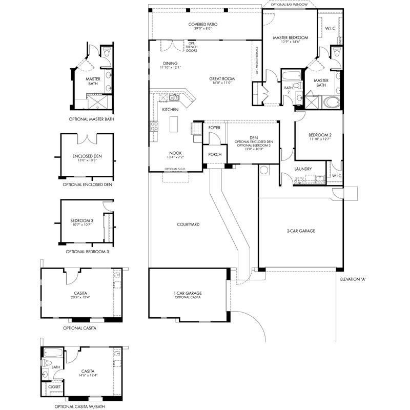 Allegro floor plan