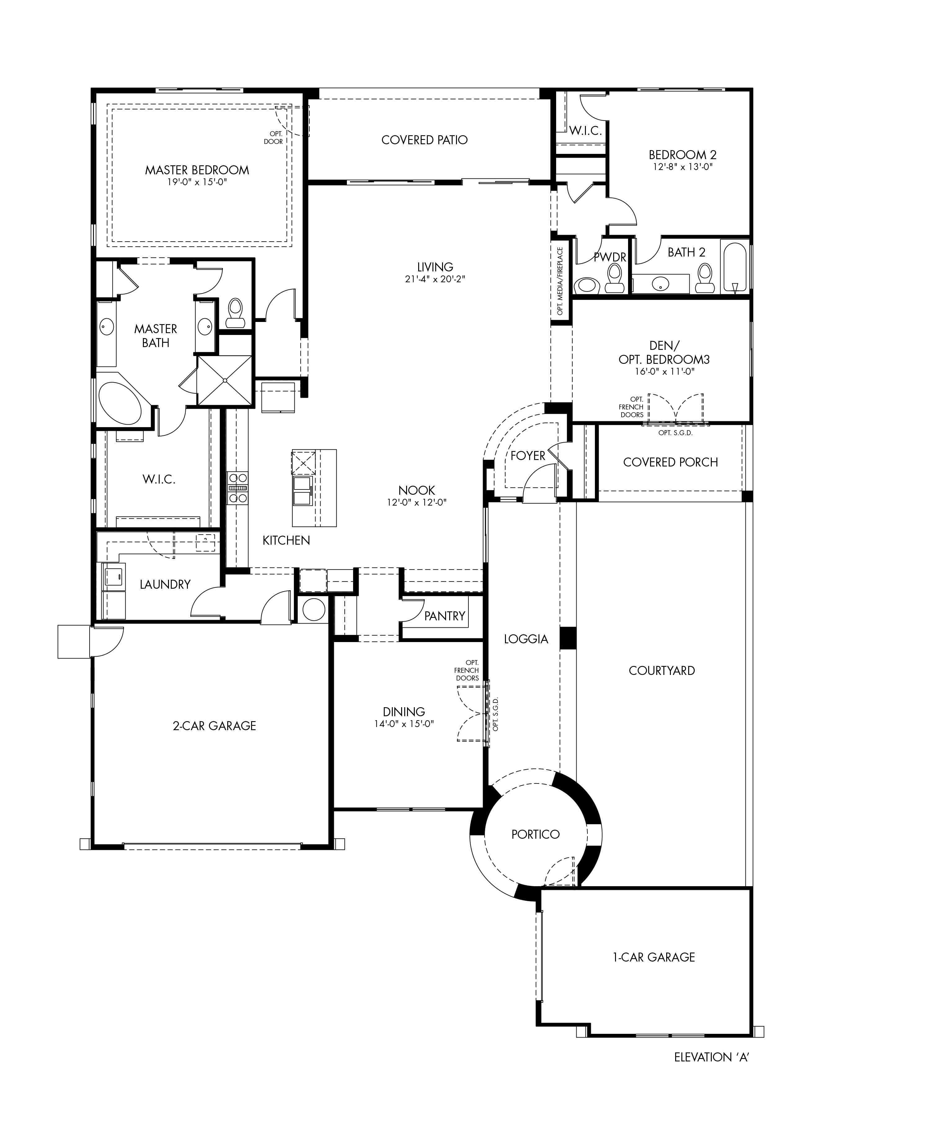 Concerto floor plan