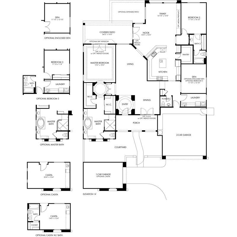 Encore floor plan